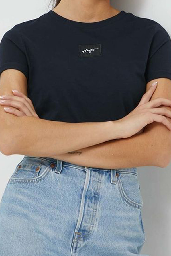 T-SHIRT HUGO - 408 BLUE